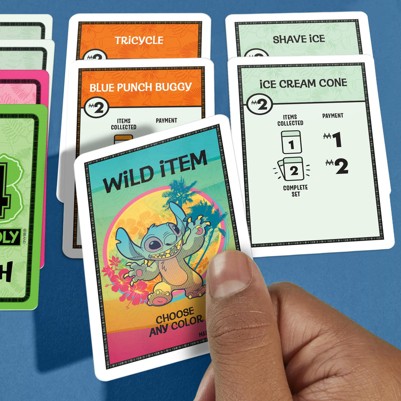 Hasbro - MONOPOLY DEAL STITCH Toys & Games