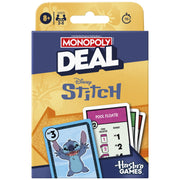 Hasbro - MONOPOLY DEAL STITCH Toys & Games
