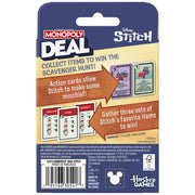 Hasbro - MONOPOLY DEAL STITCH Toys & Games