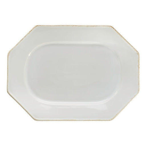 HBC - Luzia Cloud White Oct. Platter Home & Kitchen