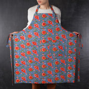 Heirloom - Apron Block Print Poppy Home & Kitchen