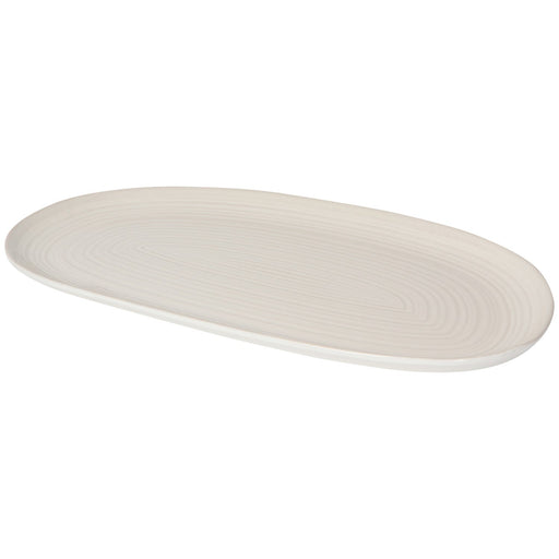 Heirloom - Aquarius Oyster Oval Platter 15 Inch Home & Kitchen