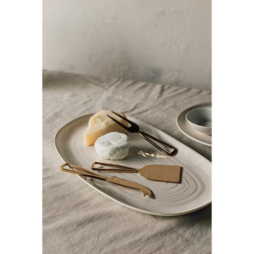 Heirloom - Aquarius Oyster Oval Platter 15 Inch Home & Kitchen