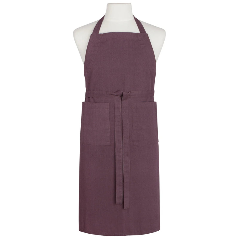 Heirloom - Ash Plum Stonewash Apron Home & Kitchen