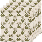 Heirloom - Bloom Double Weave Napkins Set of 4 Home & Kitchen