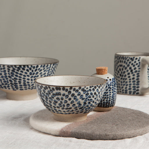 Heirloom - Bowl Element 4.75in Droplet | Blue Home & Kitchen