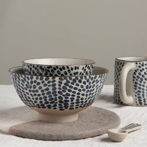Heirloom - Bowl Element 6.25in Droplet | Blue Home & Kitchen