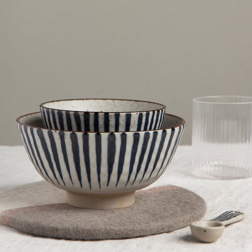 Heirloom - Bowl Element 6.25in Tiger | Gray Home & Kitchen