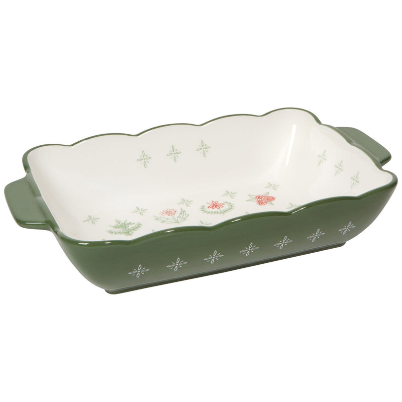 Heirloom - Camellia Stoneware Baking Dish Home & Kitchen