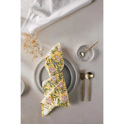 Heirloom - Clematis Block Print Napkins Set of 4 Home & Kitchen