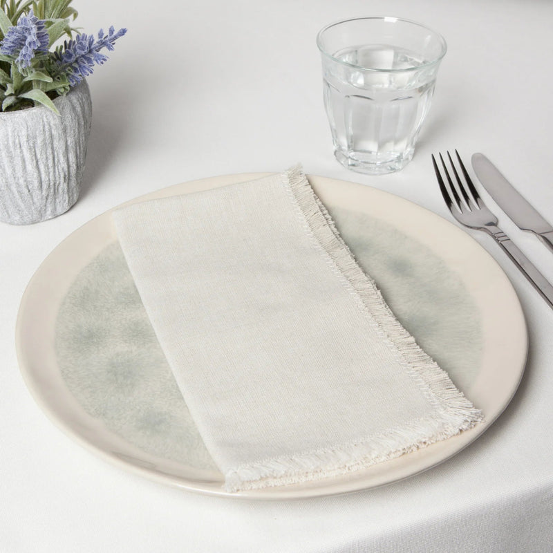 Heirloom - Dove Gray Chambray Napkins Set of 4 Home & Kitchen