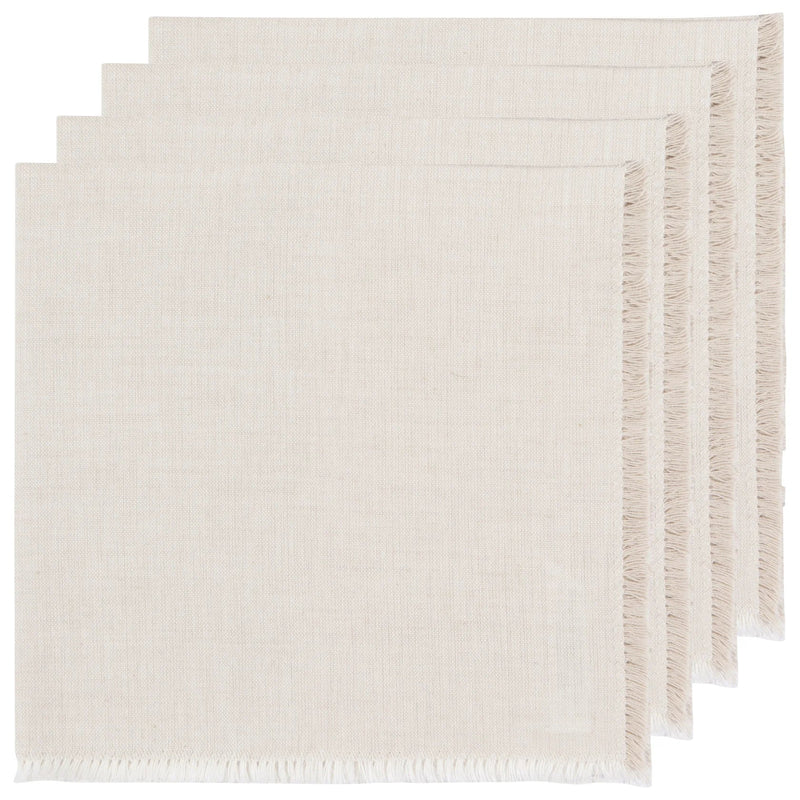 Heirloom - Dove Gray Chambray Napkins Set of 4 Home & Kitchen