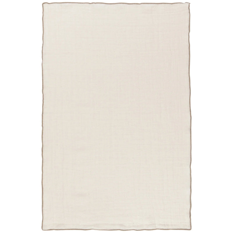 Heirloom - Dove Gray Double Gauze Dishtowels Set of 2 Home & Kitchen