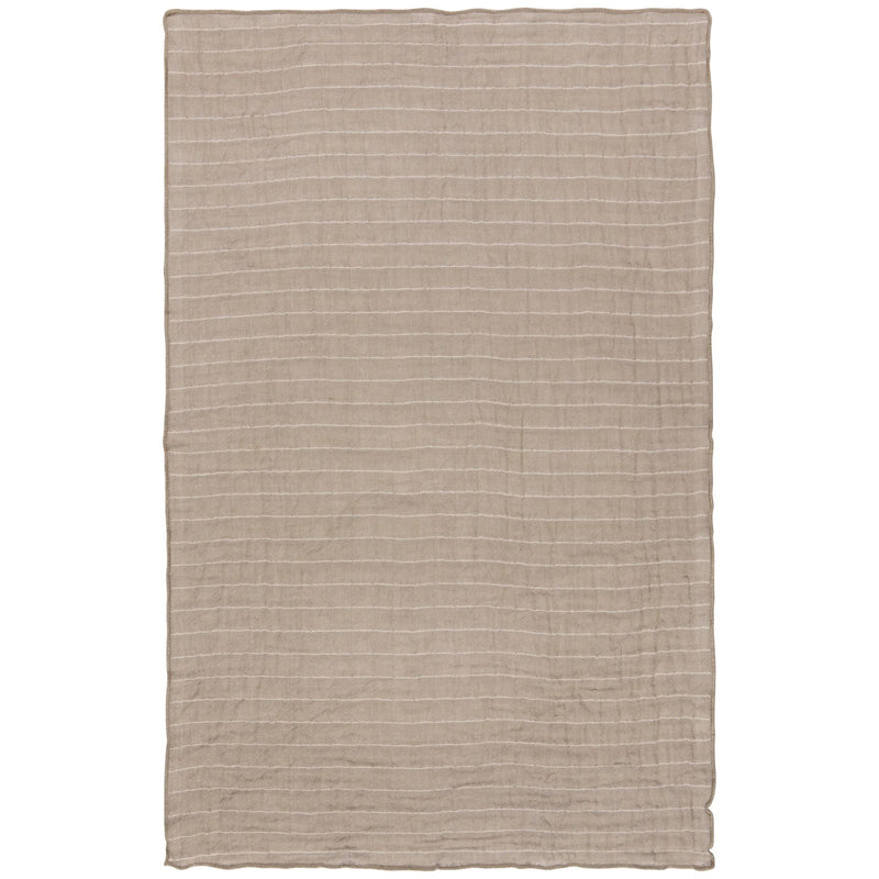 Heirloom - Dove Gray Double Gauze Dishtowels Set of 2 Home & Kitchen