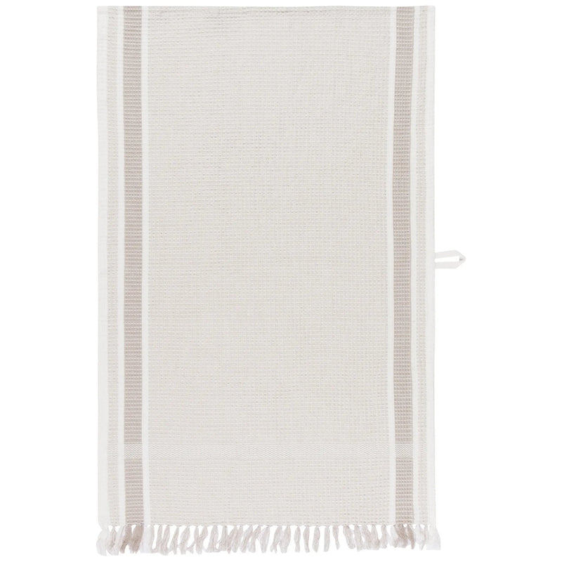Heirloom - Dove Gray Soft Waffle Dishtowel Home & Kitchen