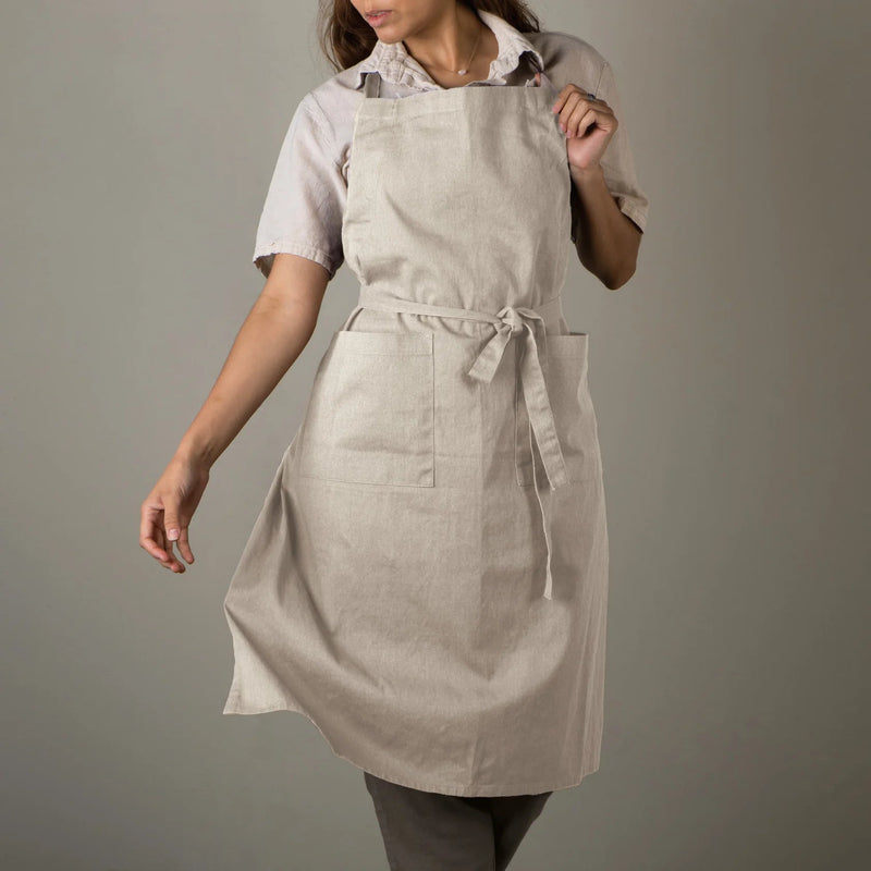Heirloom - Dove Gray Stonewash Apron Home & Kitchen