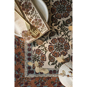 Heirloom - Elysian Block Print Napkins Set of 4 Home & Kitchen