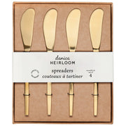 Heirloom - Gold Spreaders Set of 4 Home & Kitchen
