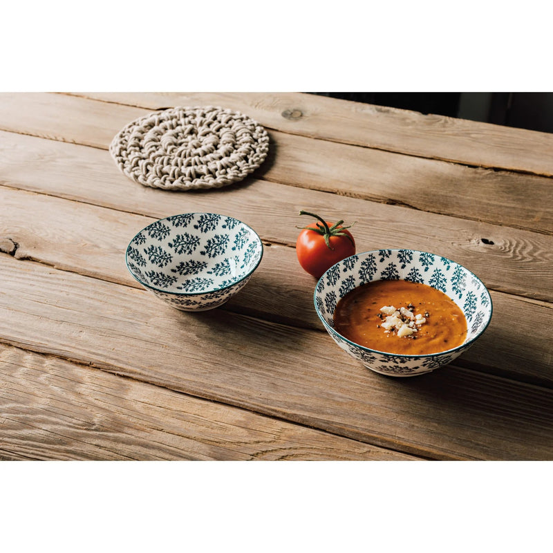 Heirloom - Imperial Fern Bowl Medium 6.5 inch Home & Kitchen