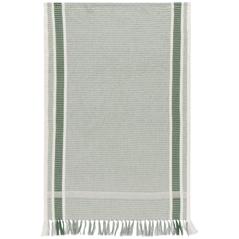 Heirloom - Jade Green Soft Waffle Dishtowel Home & Kitchen