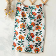 Heirloom - Marigold Block Print Dishtowel Home & Kitchen