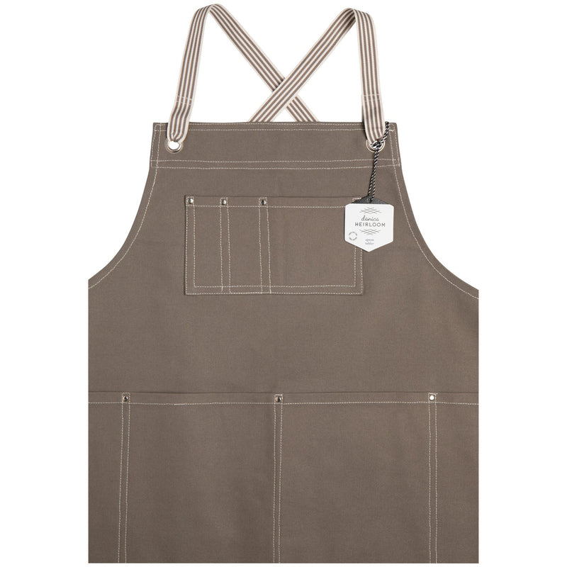 Heirloom - Mason Gray Apron Home & Kitchen