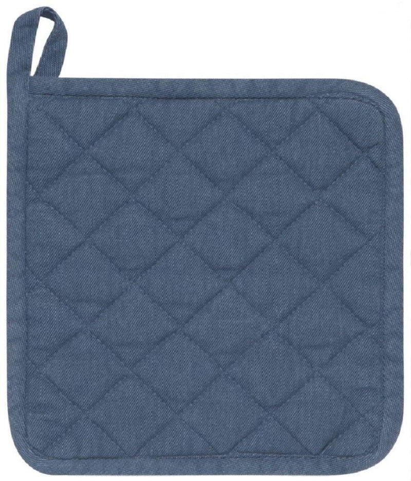 Heirloom - Midnight Blue Stonewash Potholder Home & Kitchen