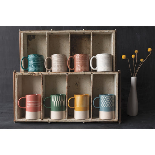 Heirloom - Mug Etch Jade | Green Home & Kitchen