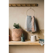 Heirloom - Nectar Array Stripe Dishtowel Set of 2 Home & Kitchen
