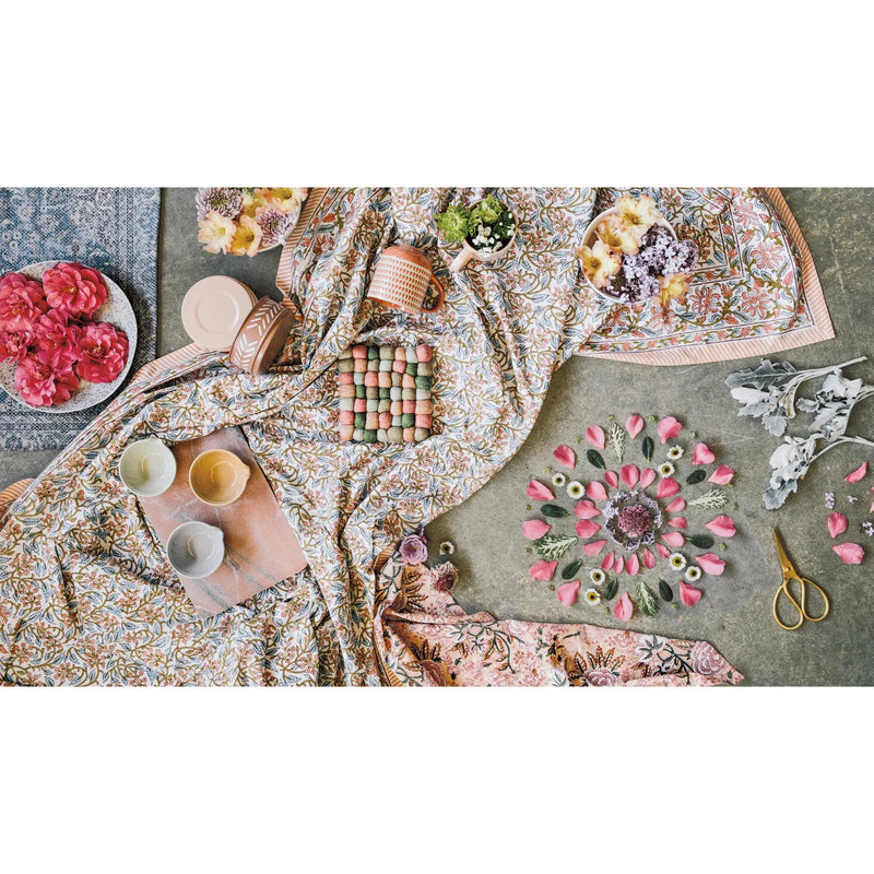 Heirloom - Nectar Wool Felt Ball Trivet Home & Kitchen