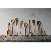 Heirloom - Olive Wood Wavy Salad Servers Set of 2 Home & Kitchen