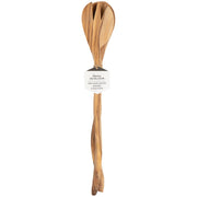 Heirloom - Olive Wood Wavy Salad Servers Set of 2 Home & Kitchen