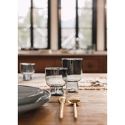 Heirloom - Pedestal Glass 7 oz - Smoke Home & Kitchen