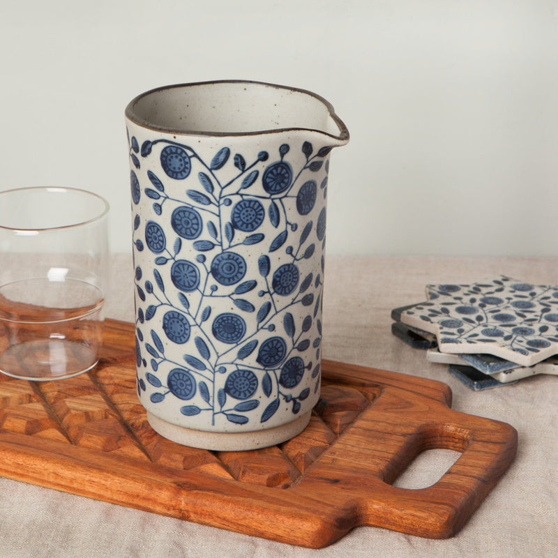 Heirloom - Pitcher Element Calendula | Blue Home & Kitchen
