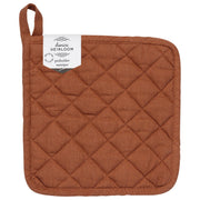 Heirloom - Potholder Stonewash Cinnamon Stick Home & Kitchen