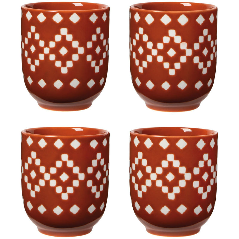 Heirloom - Set/4 Cup Barro Home & Kitchen