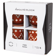 Heirloom - Set/4 Cup Barro Home & Kitchen