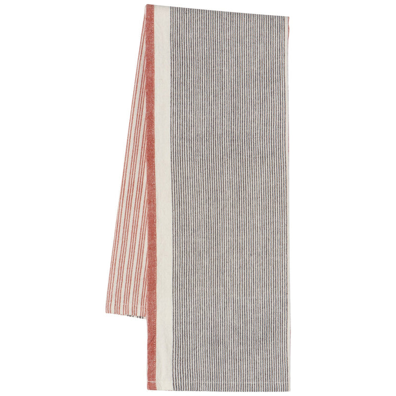 Heirloom - Shadow Array Stripe Dishtowel Set of 2 Home & Kitchen