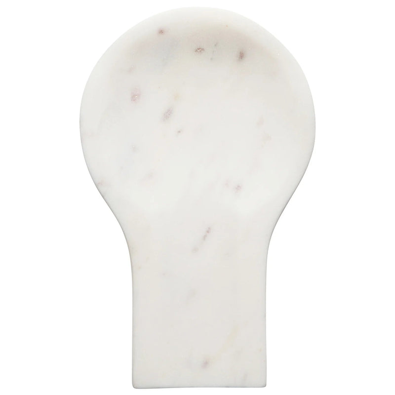 Heirloom - Spoon Rest Marble White Home & Kitchen
