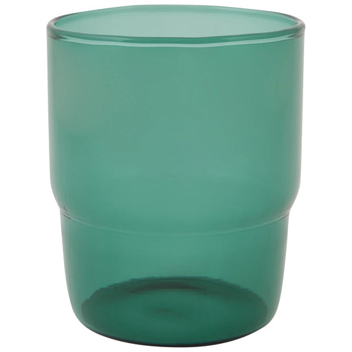 Heirloom - Stackable Drinking Glass 13 oz - Emerald Home & Kitchen
