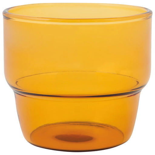 Heirloom - Stackable Juice Glass 9 oz - Amber Home & Kitchen
