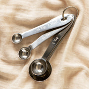 Heirloom - Stainless Steel Measuring Spoons Set of 4 Home & Kitchen