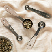 Heirloom - Stainless Steel Measuring Spoons Set of 4 Home & Kitchen