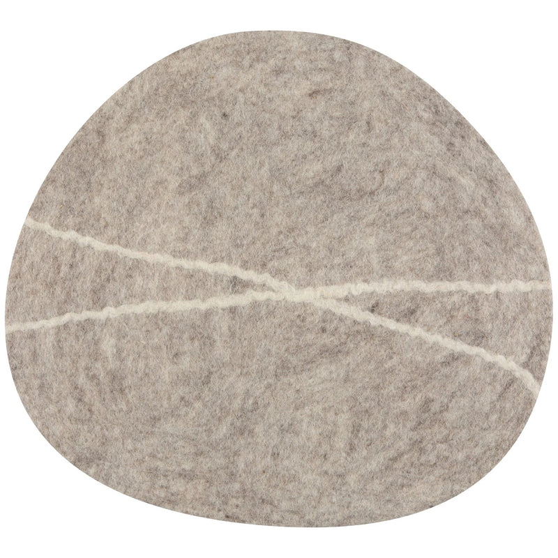 Heirloom - Striato Felt Wool Placemat - Flint Home & Kitchen