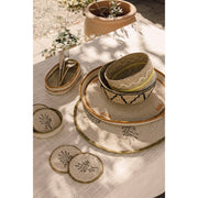 Heirloom - Sylvan Seagrass Coasters Set of 4 Home & Kitchen