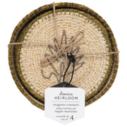 Heirloom - Sylvan Seagrass Coasters Set of 4 Home & Kitchen