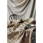 Heirloom - Tablecloth Block Print Salvia Home & Kitchen