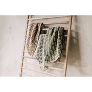 Heirloom - Thrive Block Print Waffle Dishtowel Home & Kitchen
