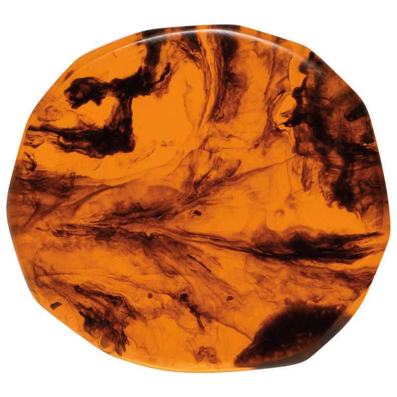 Heirloom - Tortoise Shell Resin Coasters Set of 4 Home & Kitchen