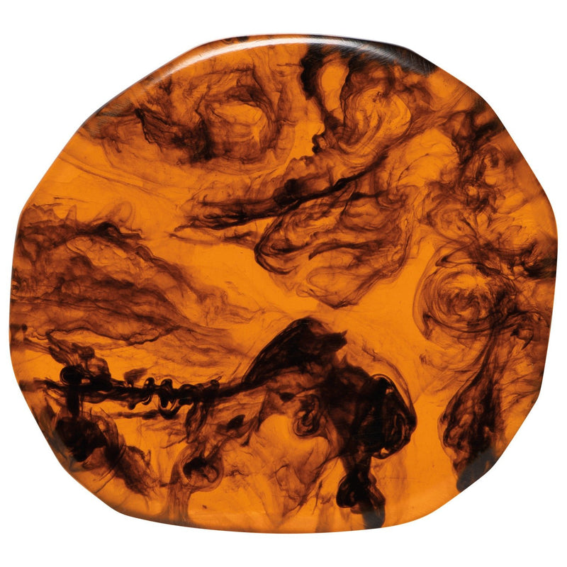 Heirloom - Tortoise Shell Resin Coasters Set of 4 Home & Kitchen